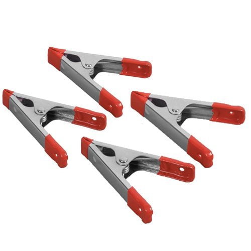 Seleq Metal Spring Clamp Red 2 Set of 40 